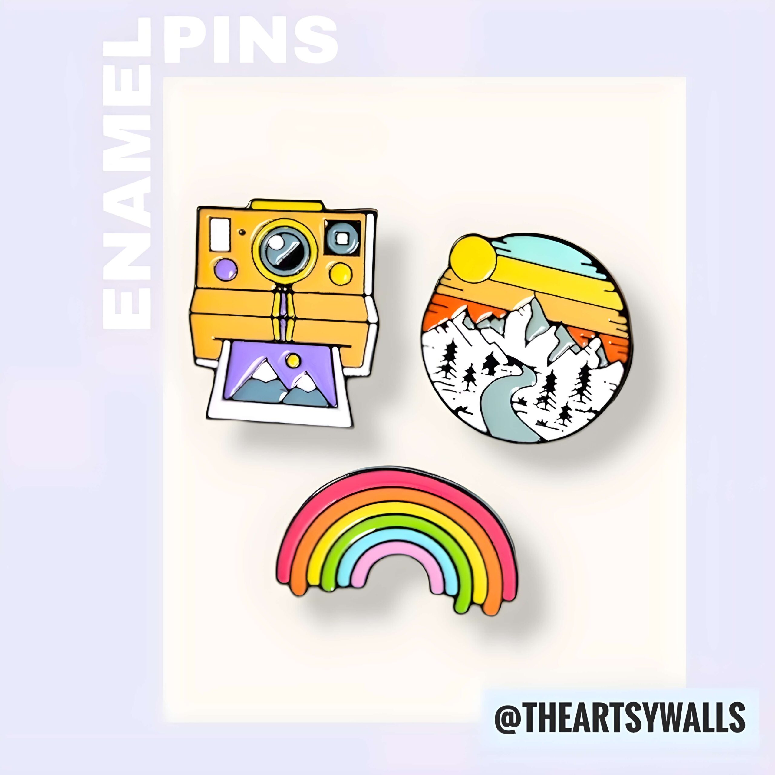 Pinterest Enamel Pins